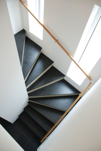 Treppenstufen schiefer schwarz - treppenstufen,